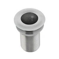 Boat Thru-Hull Plumbing Fitting 316 Stainless Steel Drain Connector Water Drain Outlet for Interior Diameter Hose for Boat Yacht 2