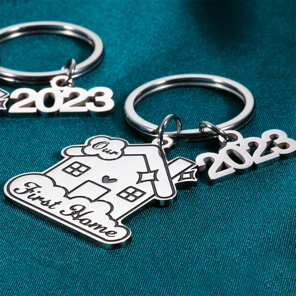 2023 2024 New Home House Warming Presents Housewarming Gifts for Couples  Keychain - Homeowner Gift, New Adventures. - AliExpress