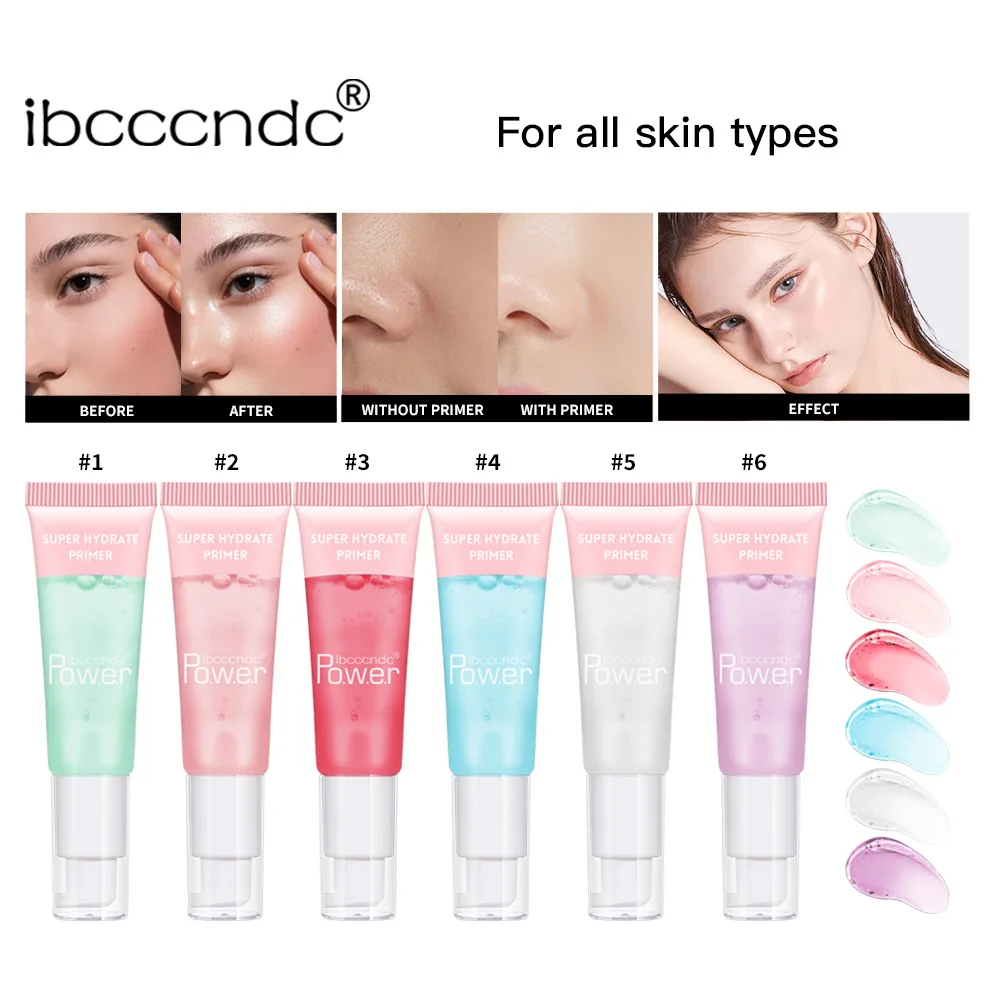 Super Idrato Primer Base Per Il Trucco Crema Pori Controllo Dell'Olio Invisibile Base Per Il Viso Fondotinta In Gel Power Grip Primer 24Ml