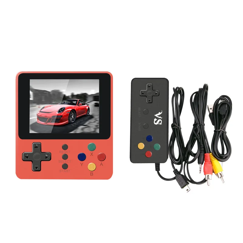 500 In 1 Mini Fc Retro Retro Classic Game Console 3 Inch LCD Video Game Handheld Handheld Game Console 