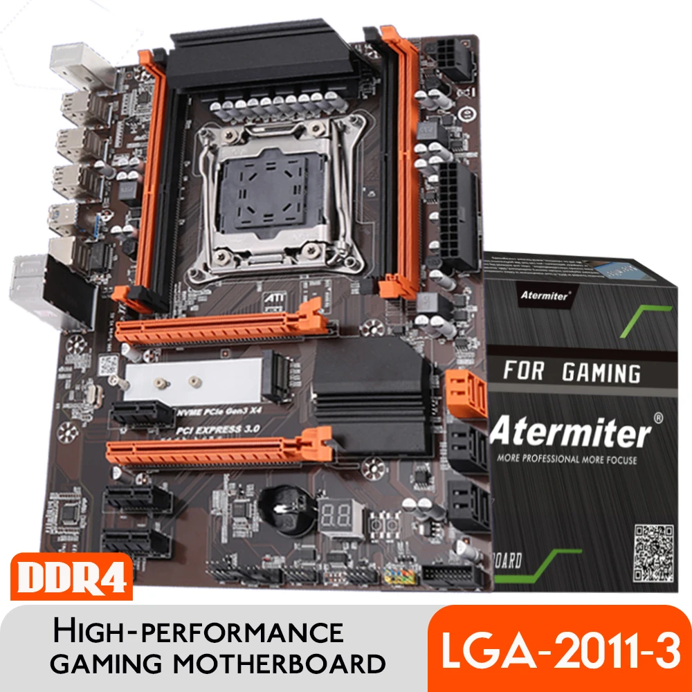 Atermiter Turbo D4 Motherboard Slot LGA2011-3 NVME M