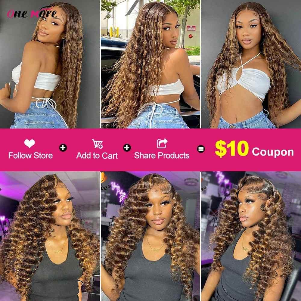 Loose Deep Wave Lace Frontal 13X4 Lace Closure 4X4 Frontal Human Hair For Women 4