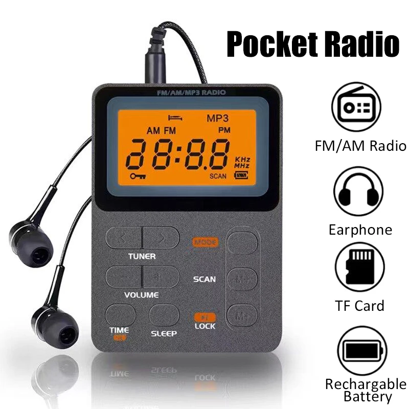 Universal Radio Receiver | Portable Radios | Radio Jinserta | Pocket Radios  | Tf Card Radio - Radio - Aliexpress