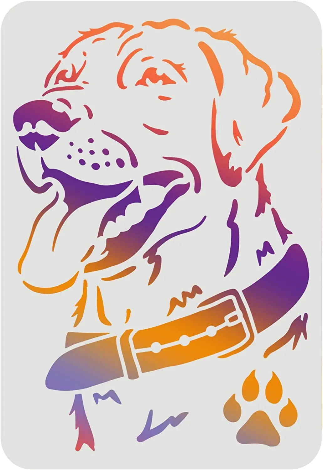 FINGERINSPIRE Pochoir Lézards 29.7x21cm Pochoir Peinture Lézard Aztèque Pochoir Dessin Gecko Réutilisable Pochoir Animal Pour Peinture Sur Bois Carrelage Papier Tissu Sol Mur