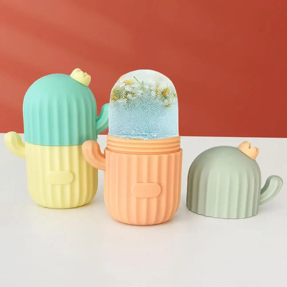 Ice Facial Roller Skin Care Beauty Lifting Contouring Tools Ice Cube Trays Ice Globe Balls Face Massager Moisturizing Skin Care