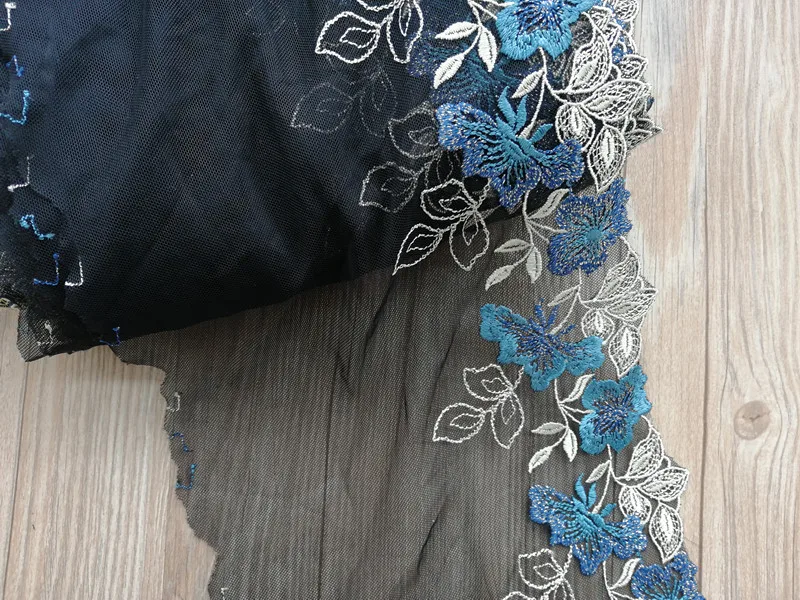 

15 ярдов, черная сетка, Тюлевое кружево для одежды, юбки, декоративная отделка, швейный аксессуар для одежды, материал «сделай сам», ткань для платья