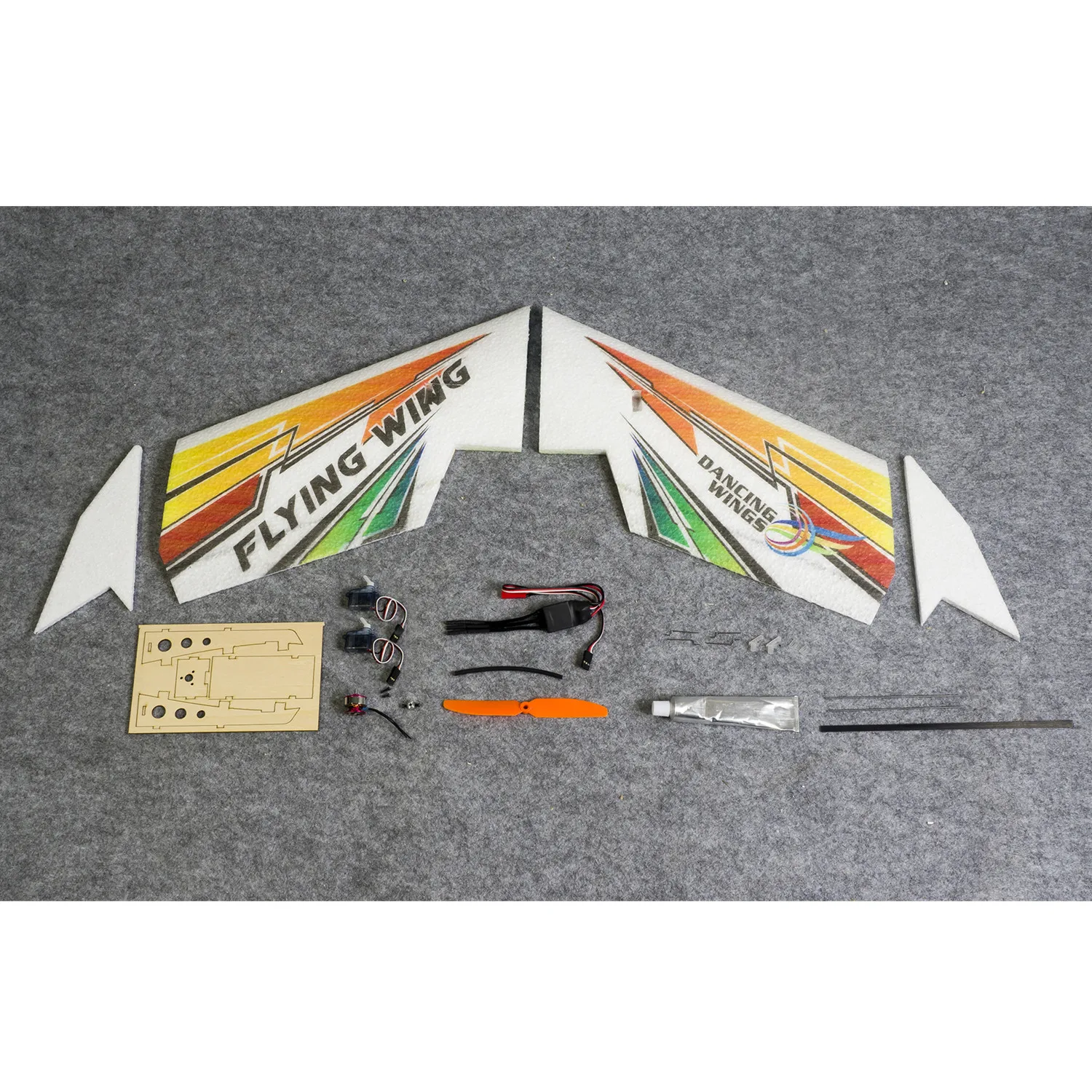 Mini avion RC Rainbow EPP 600mm - Kit DW HOBBY