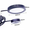 USB LED Mini Spotlight 5V Round Surface Mount Cabinet Display Showcase Small Light Ceiling Light Spotlight Home Use with Switch 2