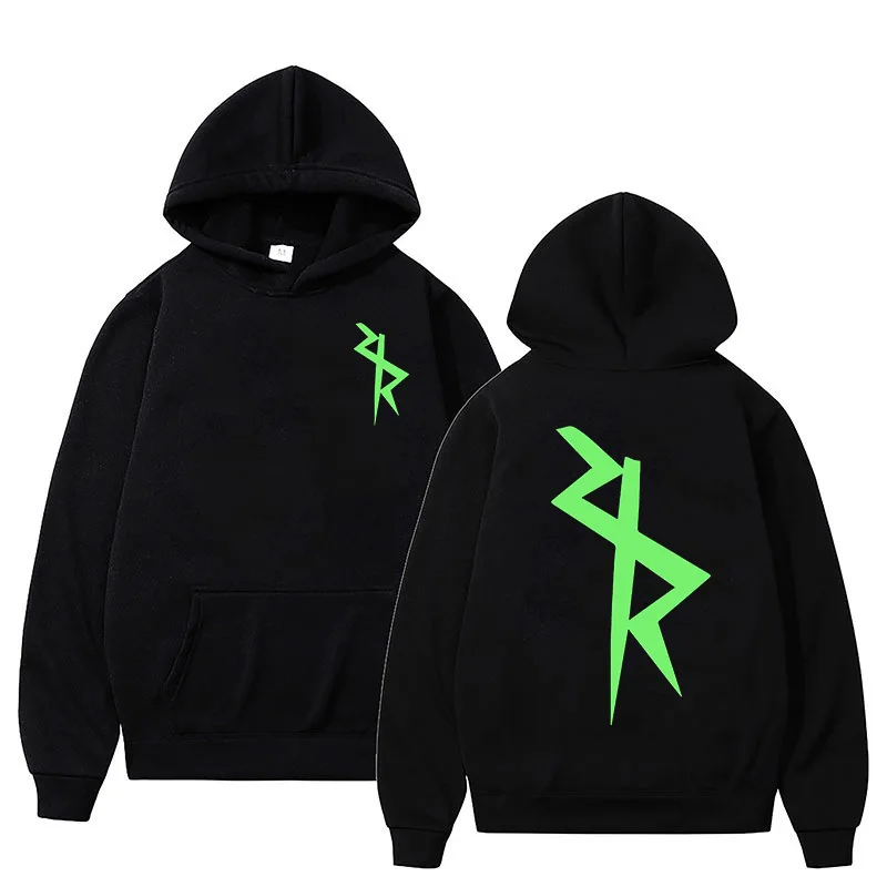 

Cyberpunk Hoodies Edge Walker Logo Print Color Block Pullover Student Hoodie Men Tops Clothing Sweatshirt Women Clothing