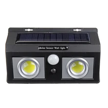 

Solar 50 LED Wall Light COB PIR Motion Sensor Outdoor Garden Wall Lamp