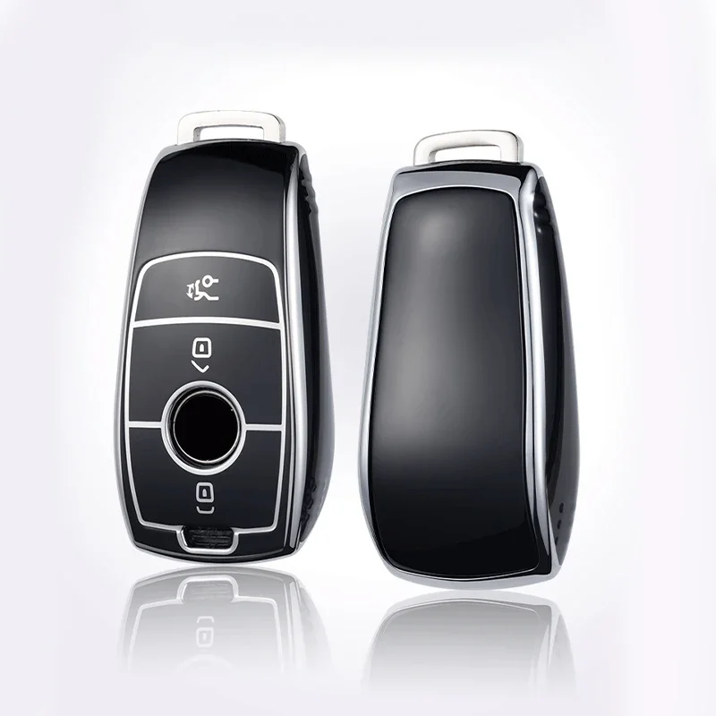

TPU Car Key Case Cover Shell For Mercedes Benz E300 E350 E400 A220 CLA250 C300 GLA250 GLB250 GLC300 GLE350 GLE450 Accessories