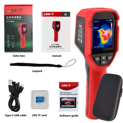 UTi120S 적외선 열화상 카메라, 해상도 120x90, 휴대용 온도 열 카메라, PCB 회로, 산업용 테스트 바닥 난방 5