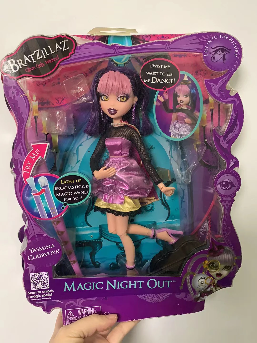 BRATZILLAZ-Glam Obtém Wicked Magic Night Out Boneca Bratz, Figuras de Ação  Anime, Brinquedos Colecionáveis Originais para meninas