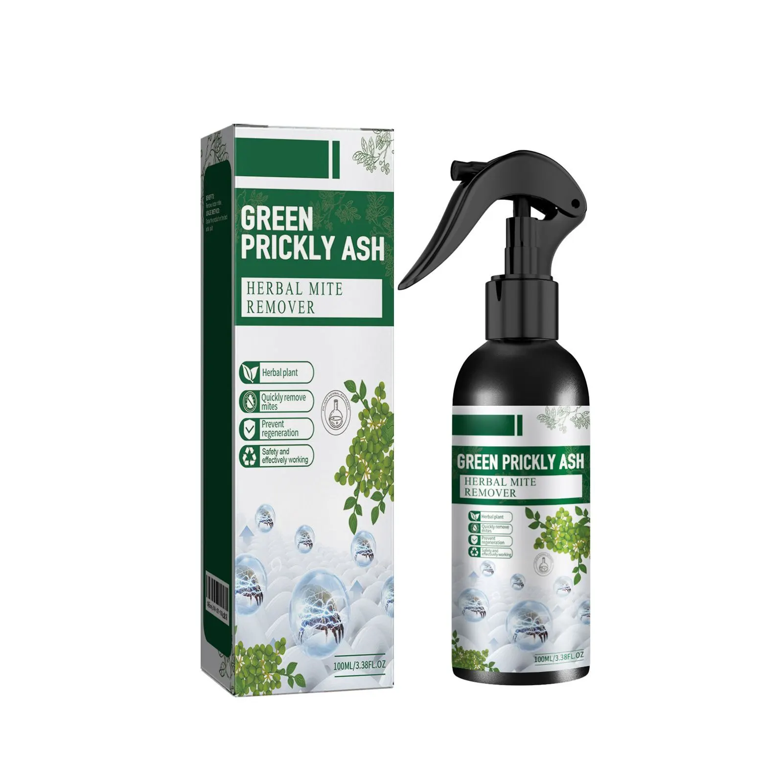 الغبار رذاذ السرير علة داخلي نظيف التعقيم خزائن الأرائك السجاد Bedbug القراد وكيل التحكم مكافحة البكتيريا العث القاتل رذاذ