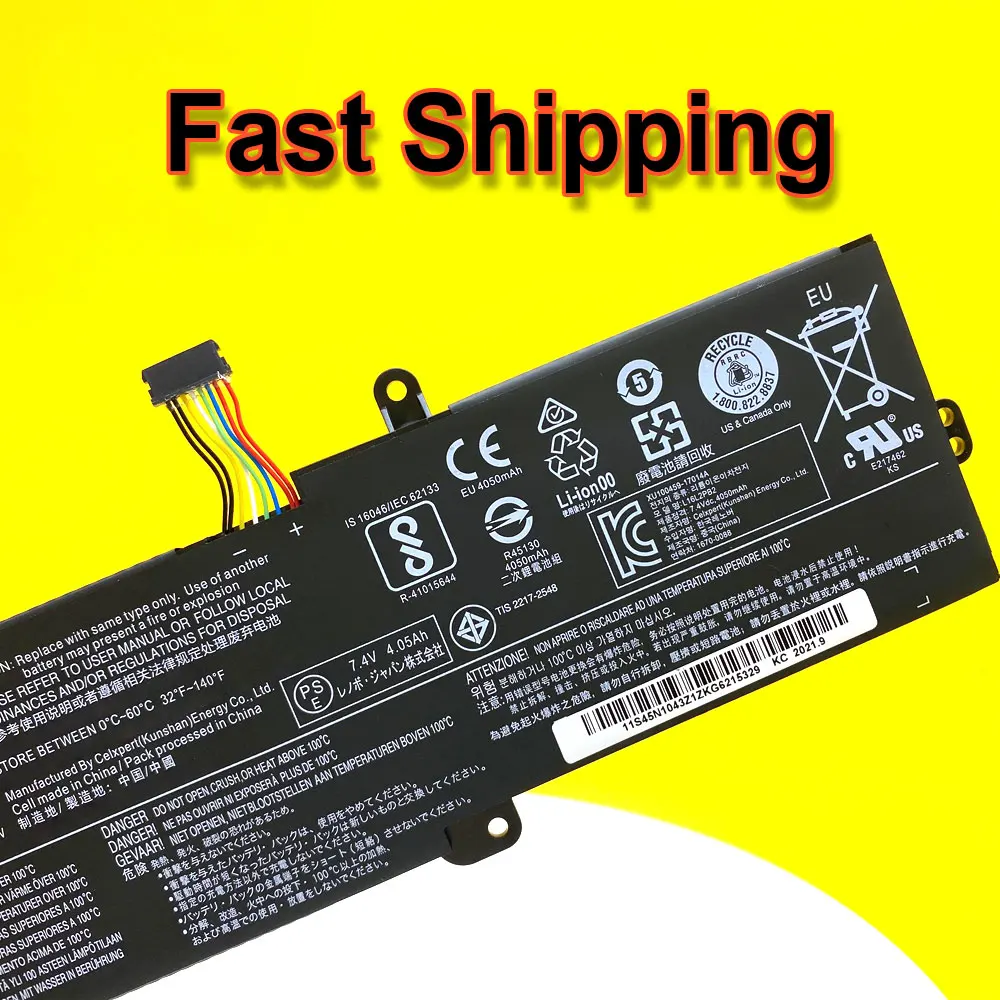 para Lenovo Ideapad 552015ikbr 330-15icn L16l2pb2 L16l2pb1 L16m2pb1 7.4v 4050mah Bateria do Portátil - Imagem 6