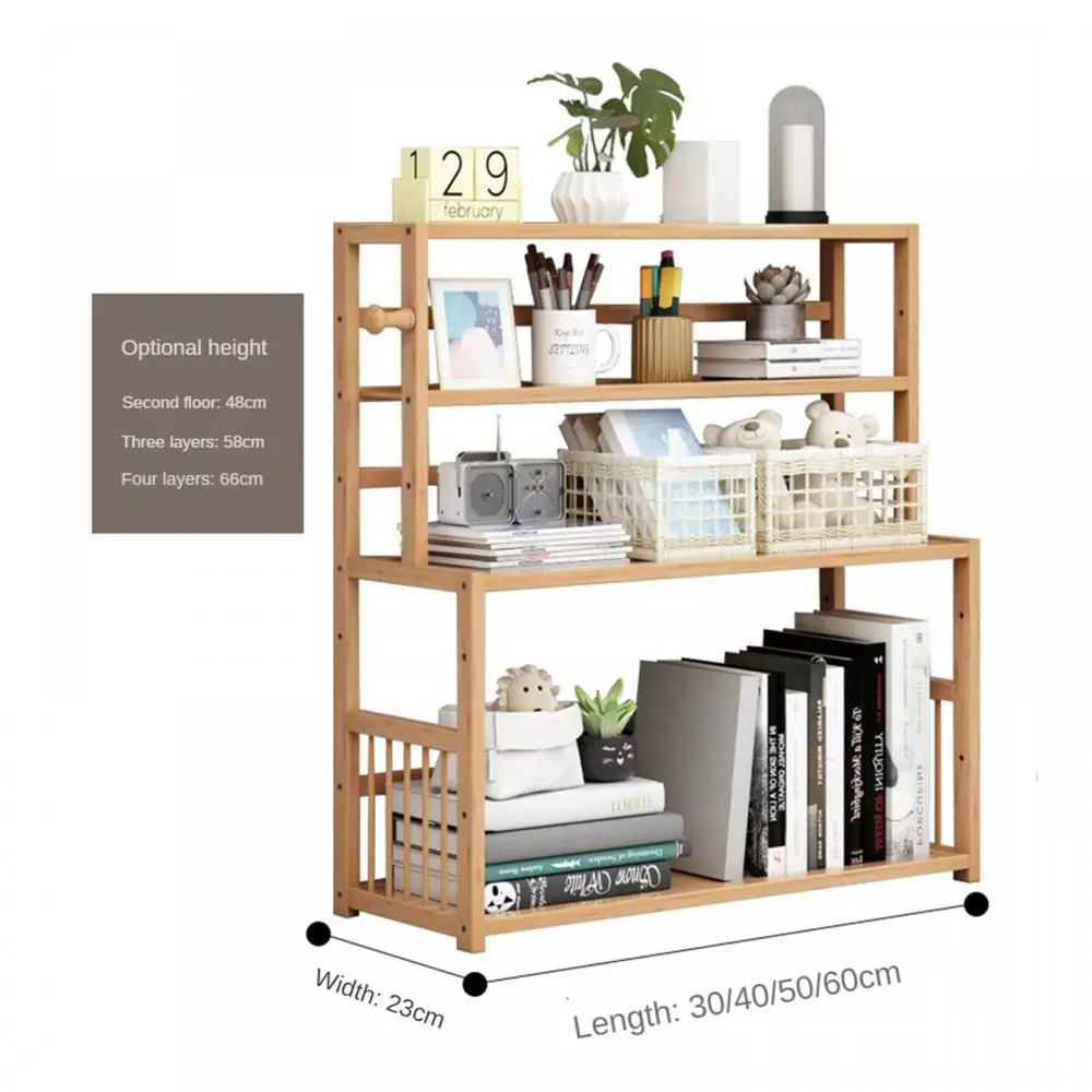 Storage Holders Rack Desk Student Bookshelf Simple Desktop Children Shelving Home Office Simple Small Bookcase Dormitory Storage