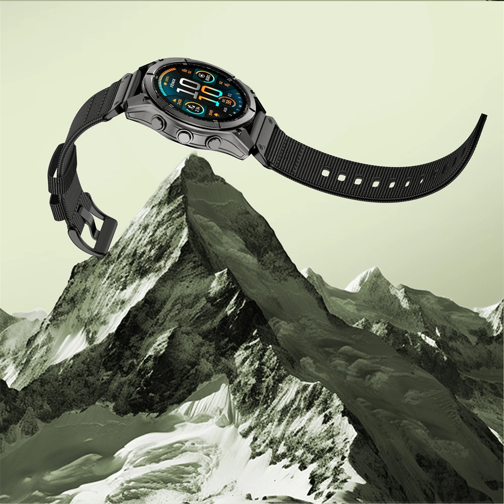 Premium QuickFit Nylon Strap for Sports Watches - 22mm & 26mm