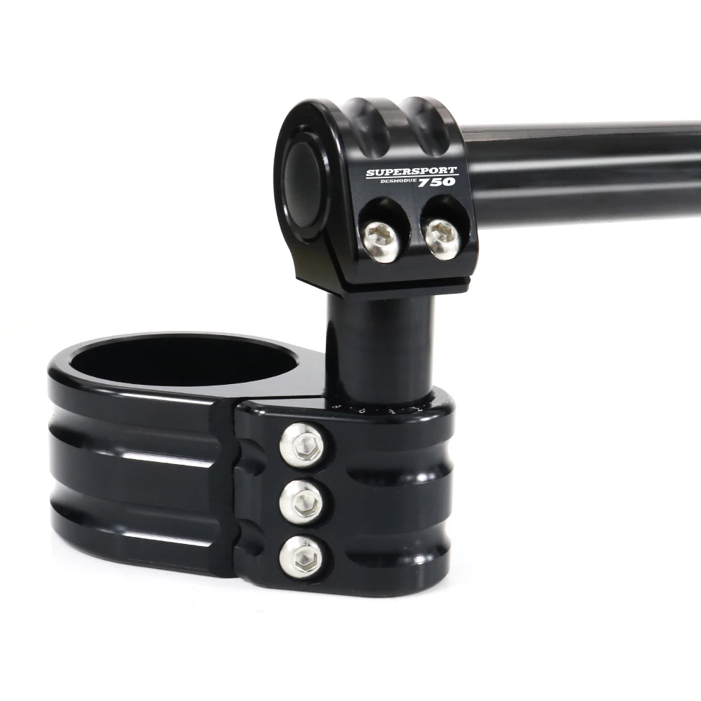 Misura Per Ducati 750 Ss 750 Ss Es. 900 Ss 900 Ss Es. Supersport / S 50Mm Moto Regolabile Clip On Ons Forcella Manubrio Raiser