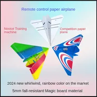 DIY RC Airplane Magic Board Paper Aircraft with 1m Wingspan, Triangle Wing Glider for Remote Control Flying 1