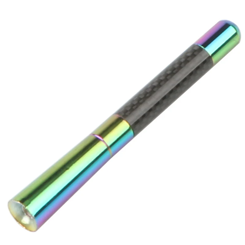 Car Signal Receiver Antenna 1.5x12cm Universal Multi-color Carbon Fiber 7Pcs/set