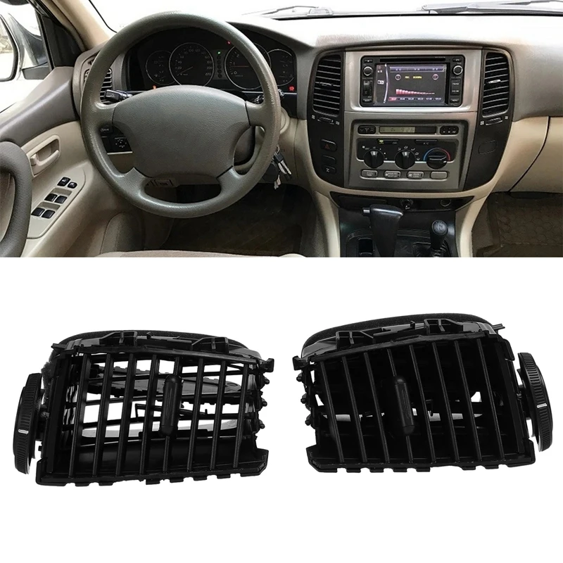 Car Air Vent Dashboard Air Vent Grille For-Toyota Land Cruiser 100 LC100 FJ100 Ujz100 1997-2007 Accessories