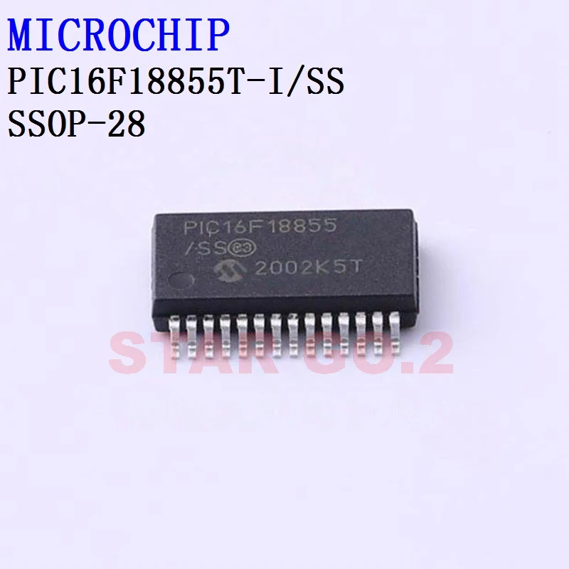 

5PCSx PIC16F18855T-I/SS SSOP-28 MICROCHIP Microcontroller