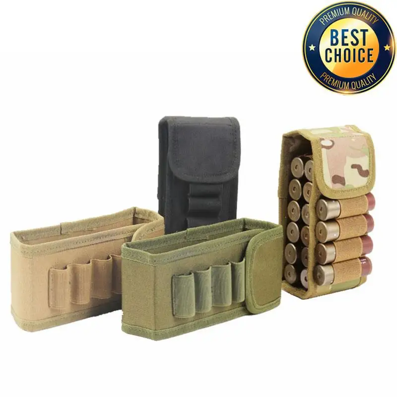 Tactical Shotgun Ammunition Holder Molle Bag