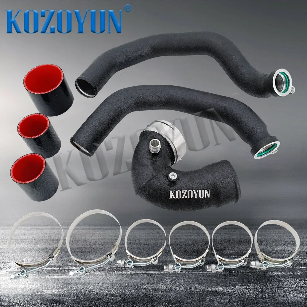 Intercooler Charge pipe Boost Pipe intake turbo pipe Kit For BMW S55 F80 M3 / F82 F83 M4 / F87 M2C