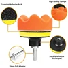 Car Polishing Sponge Pads Kit Foam Pad Buffer Kit Polishing Machine Wax Pads for Auto Motorcycle Motor Vehicle Remove Scratches 2