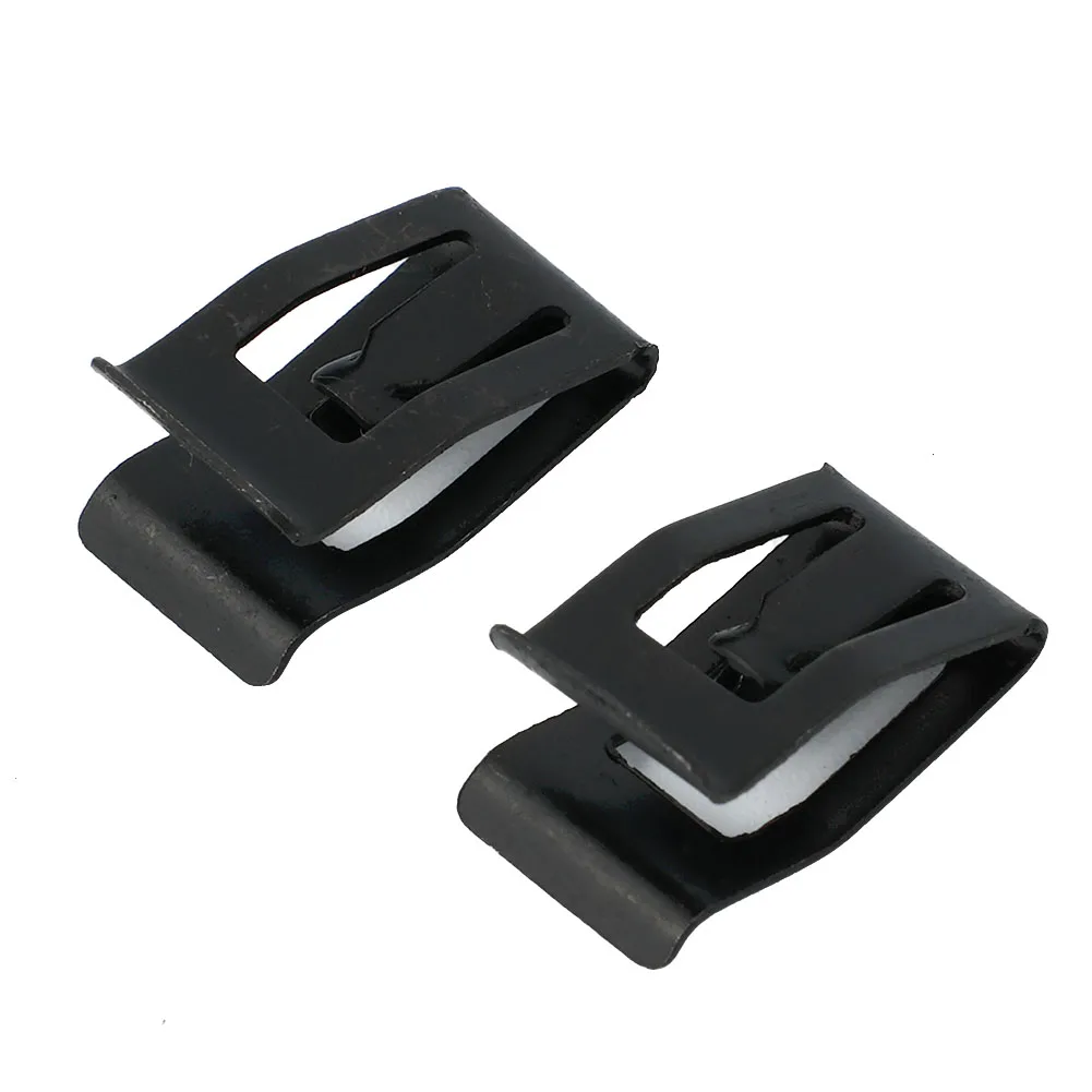 

Практичные прочные автомобильные зажимы, набор аксессуаров для бампера, Черная Металлическая Автомобильная консоль, быстрое крепление