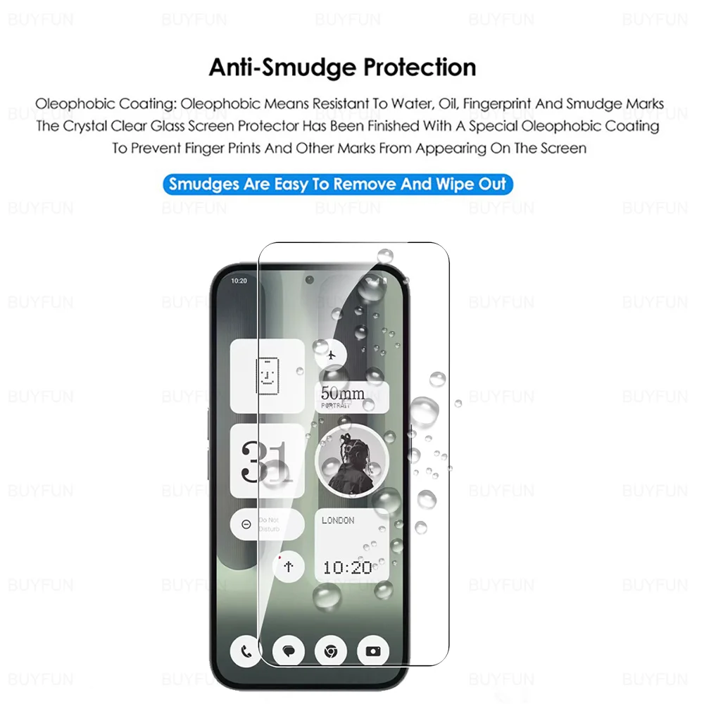 2-Pack Tempered Glass Screen Protector for 5G Smartphone - HD Guard