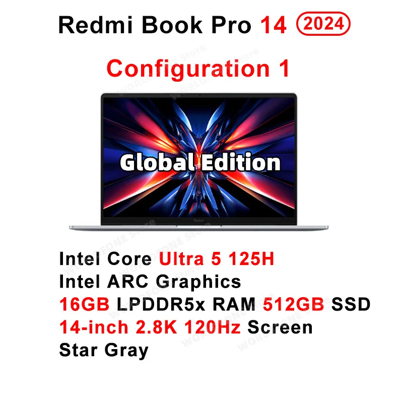 2024 كمبيوتر محمول Xiaomi Redmi Book Pro 14 Intel...