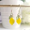 Creative Cute Lemon Drop Earrings 2025 New Fresh Lemon Earrings Holiday Gift For Girls For Summer Vacation 6