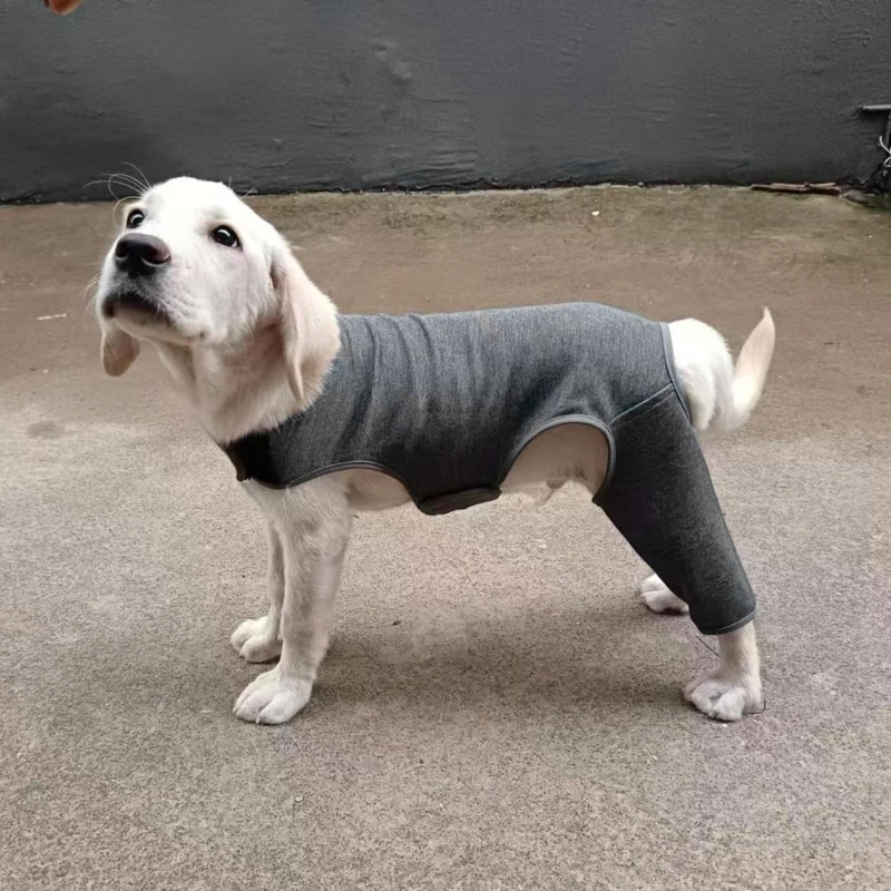 Dog Rear Leg Sleeve Prevent Licking Warm and Protects Help Prevent Sprains Protective Dog Elbow Sleeve Brace
