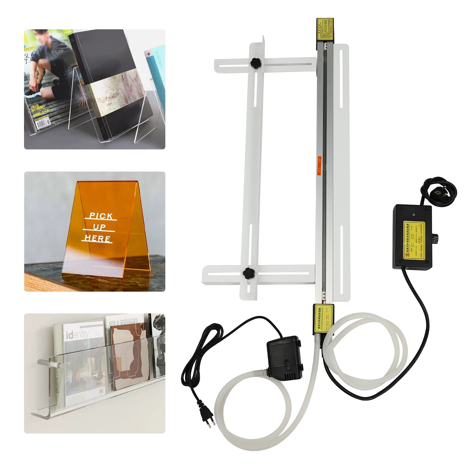 Acrylic Bender Acrylic Heat Bending Machine Aluminum Alloy Acrylic PVC Plastic Bender with Adjustable Bracket Fit for Heat-shrinkable Materials