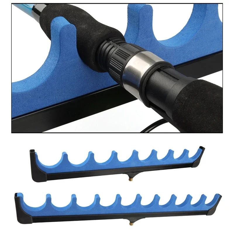 1 Pcs Fishing Feeder Pod Stand Holder Fish Rod Holder Tripod Stand Universal Pole Rest Head Bracket Bank Fishs Accessories