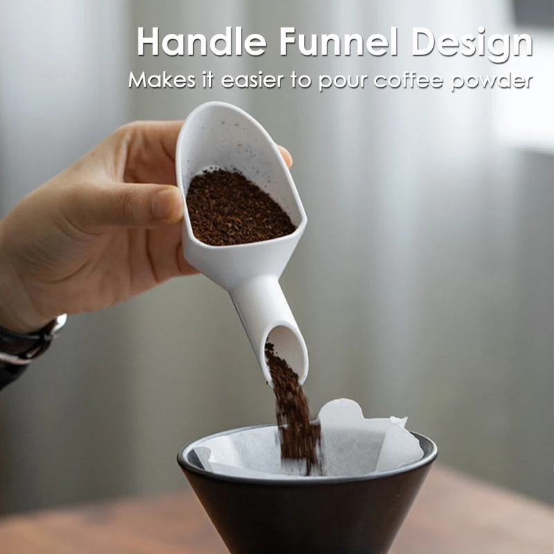 Mini Coffee Powder Shovel Measuring Spoon 20g Scoop Coffee Beans Holder