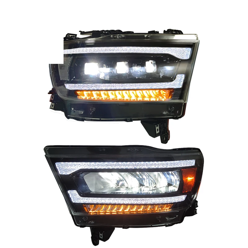 Car Accessories LED Headlamp Turn Signals Brake Lights DRL Plug And Play For dodg RAM 1500 Headlight Upgrade