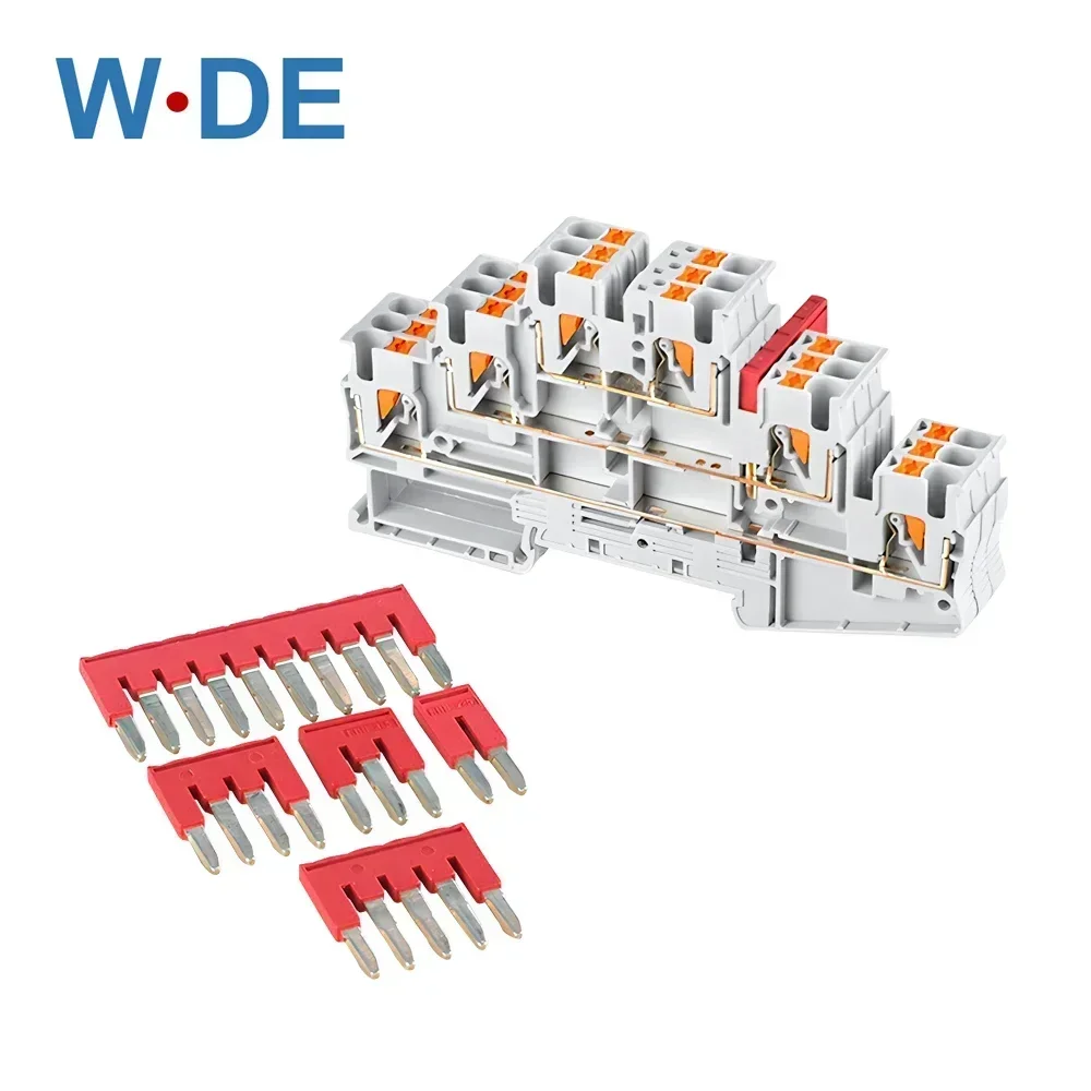 Jumper Bridge 1 Piece FBS2-5 3-5 4-5 5-5 10-5 Plug-in for ST PT DIN Rail Terminal Blocks Accessories