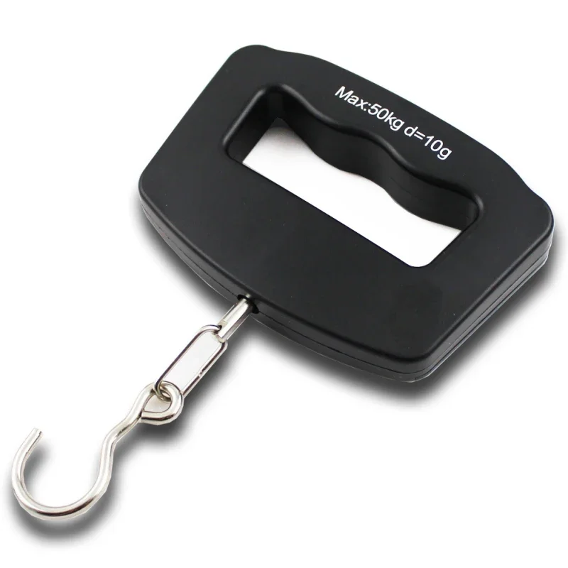 Dynamometer Fish Weighing Scale 50KG Digital Luggage Scale Portable Weighing Balance Suitcase Travel Bag Hanging
