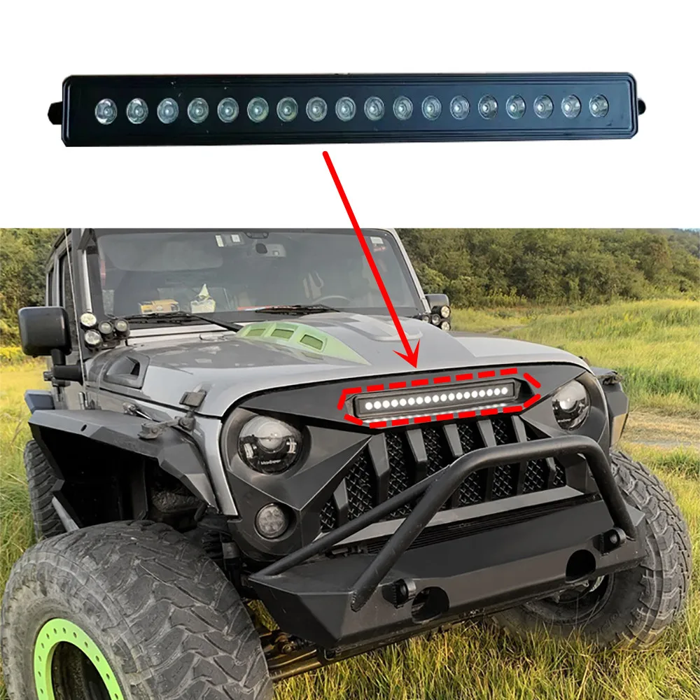 

Автомобисветодиодный светодиодная сменная светильник вая панель, подходит для Jeep Wrangler JK JL 2007-2022, запасная деталь