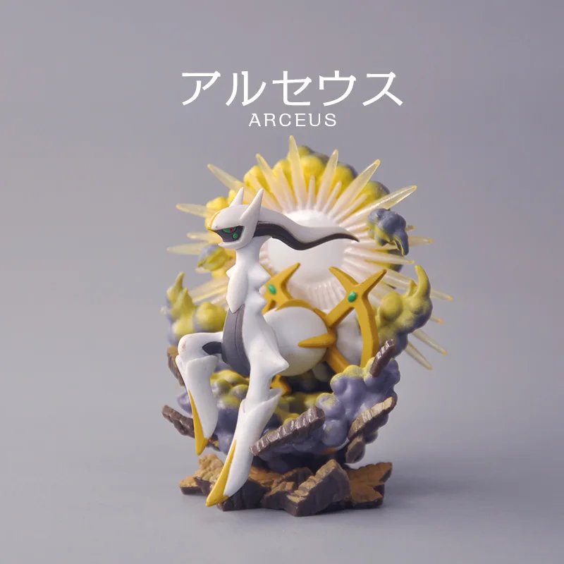 Genuine Doll Pokemon Arceus Desktop Collection Pezzi Collezione Desktop Pokemon Animation Periferiche