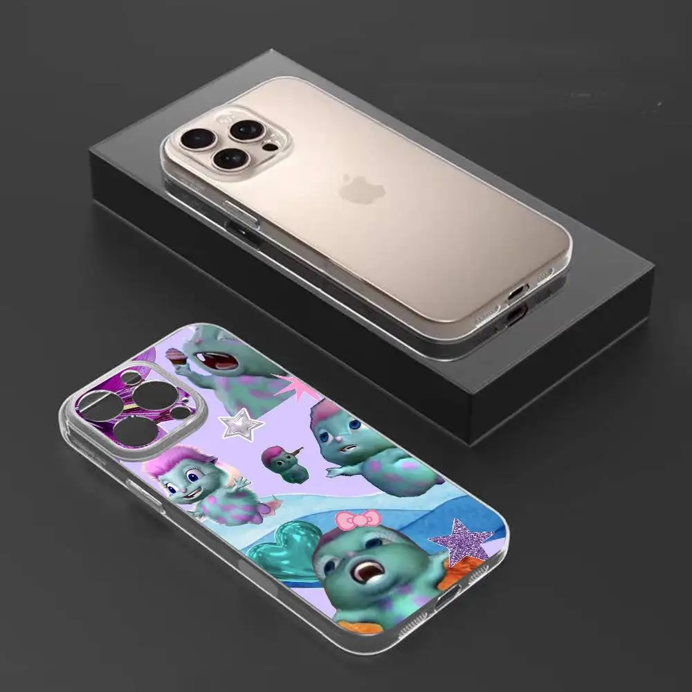 B-Bibble D-Doll Cute Phone Case For iPhone17,16,15,14,13,12,11 Plus,Pro Max Soft Transparent Cover 6