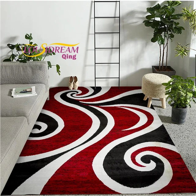 Konkurrere auktion Ultimate Modern Living Room Carpet | Carpets Living Room Red | Modern Living Room  Rugs - Modern - Aliexpress