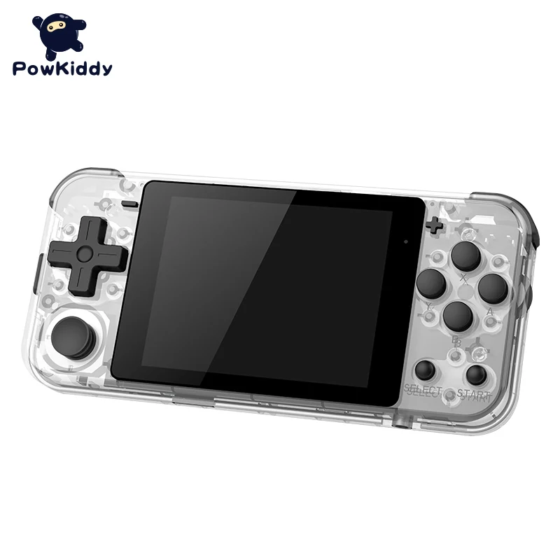 Powkiddy Q90 ポータブルゲーム機 64GB POWKIDDY Q90 3-inch IPS screen Handheld console dual open