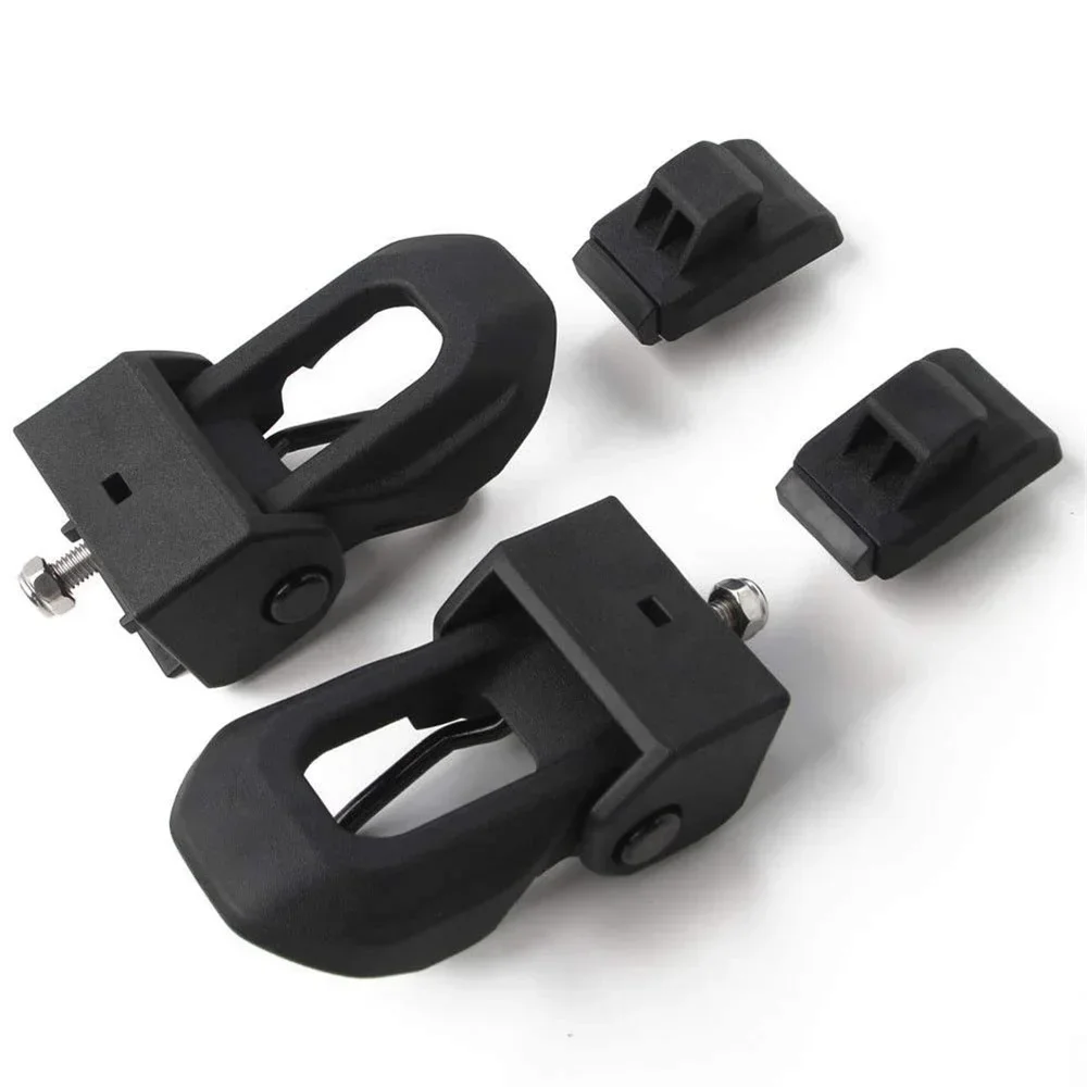 Locking Hood Latch for Jeep Wrangler JL JK 2007- Black Steel Hood Catches Kit for Passenger and Driver Side Accessories hood pins kit hood release latch repair kit