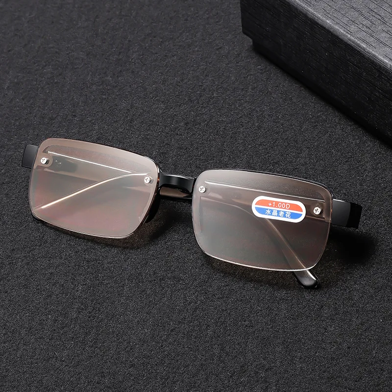 New Arrival Men Women Rectangle Presbyopia Eyeglasses Antifatigue Square Reading Glasses Eyewear with +1.5 +2.0 +2.5 +3.0 +3.5