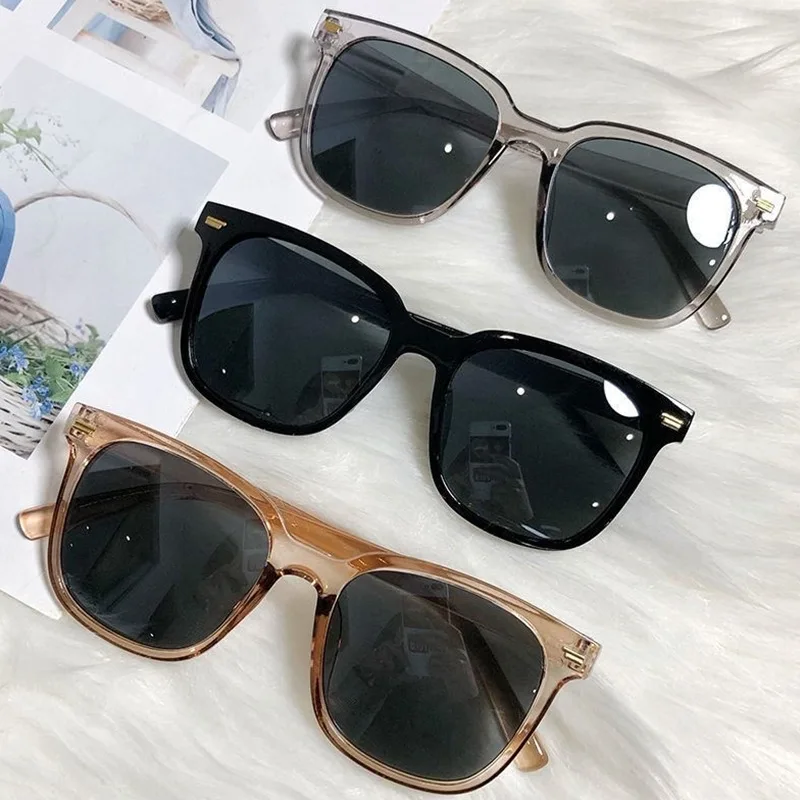 Summer Square Sunglasses for Lady Fashion Trendy Style Sun Glasses Vintage Shades Goggles UV400 Protection Streetwear_voghion.com