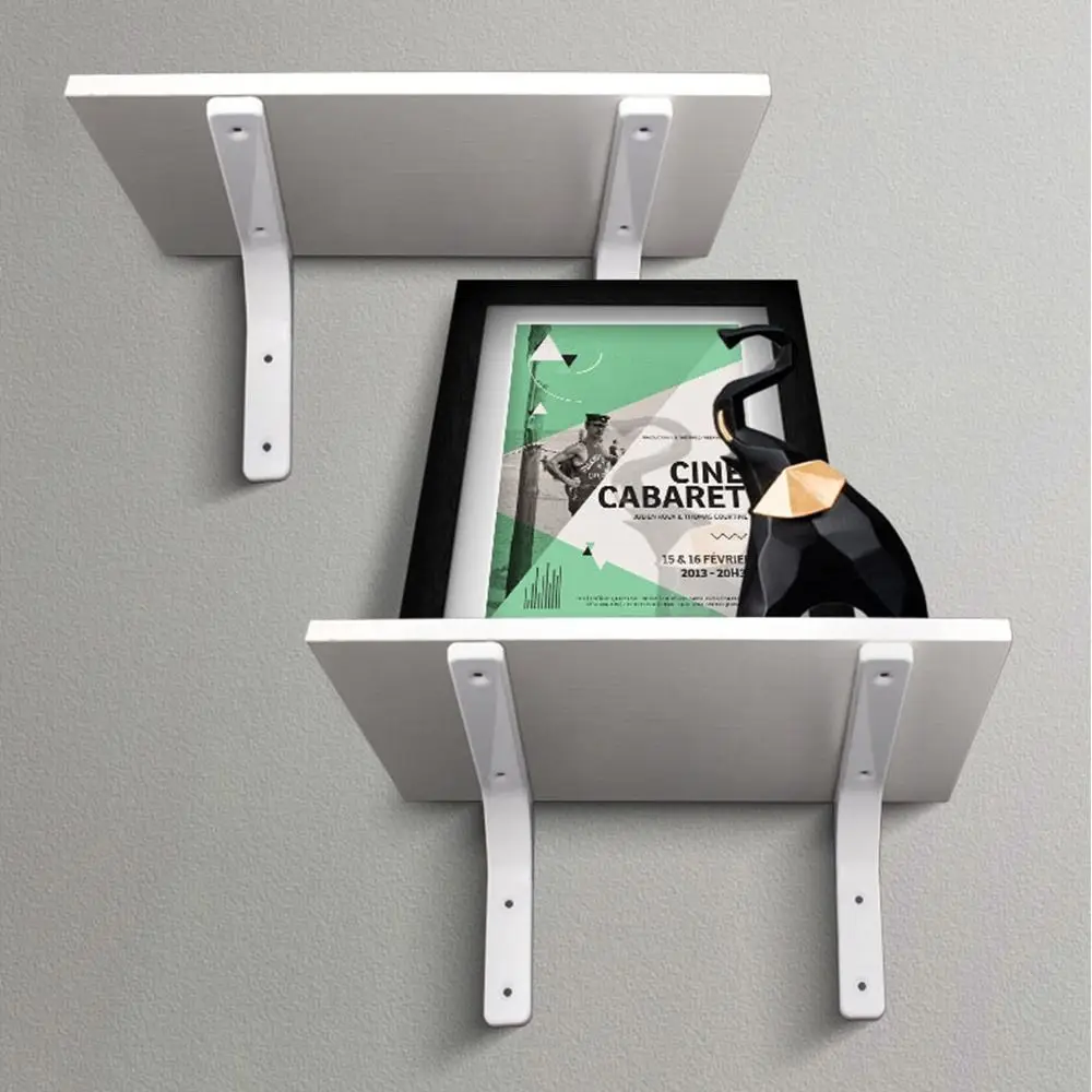 Steel Triangle Angle Bracket Heavy Support Adjustable Wall Mounted Bench Table Shelf Support Bracket Furniture Hardware shelf bracket