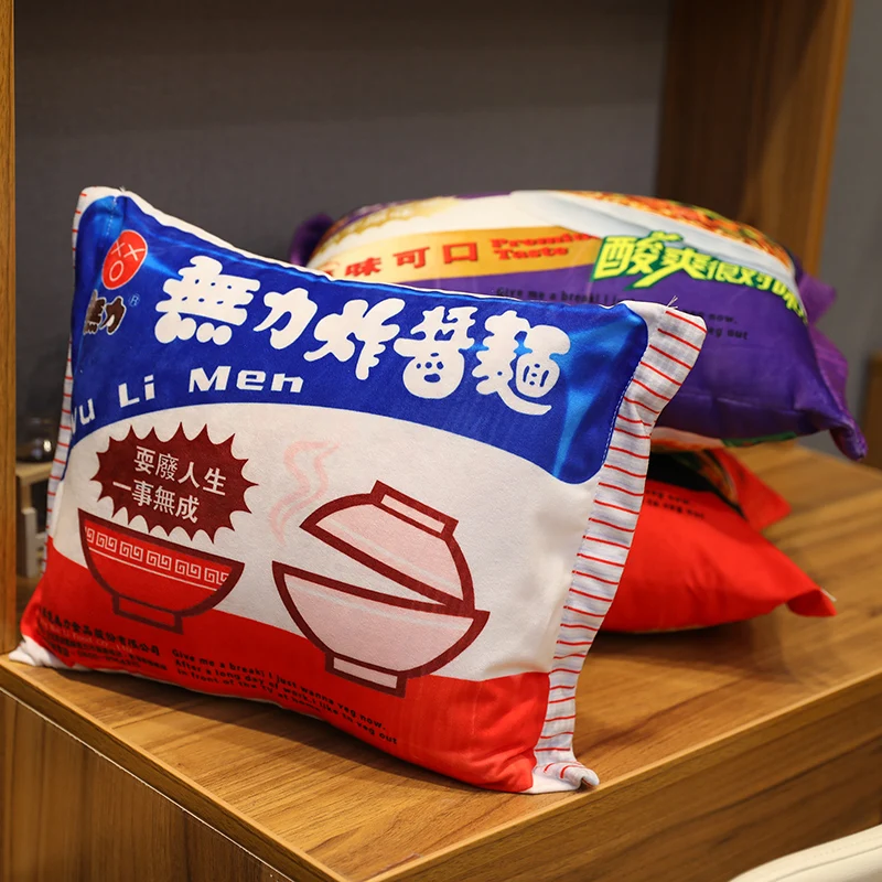 Plush Toys Chair Cushion Washable Food Plush Pillow